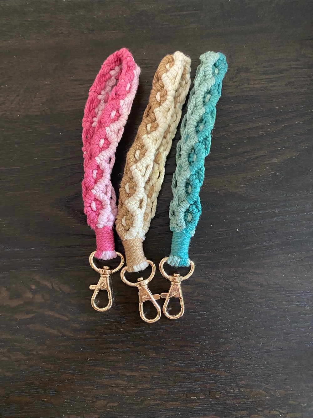 BOHO Macrame Bracelet Key Holder.